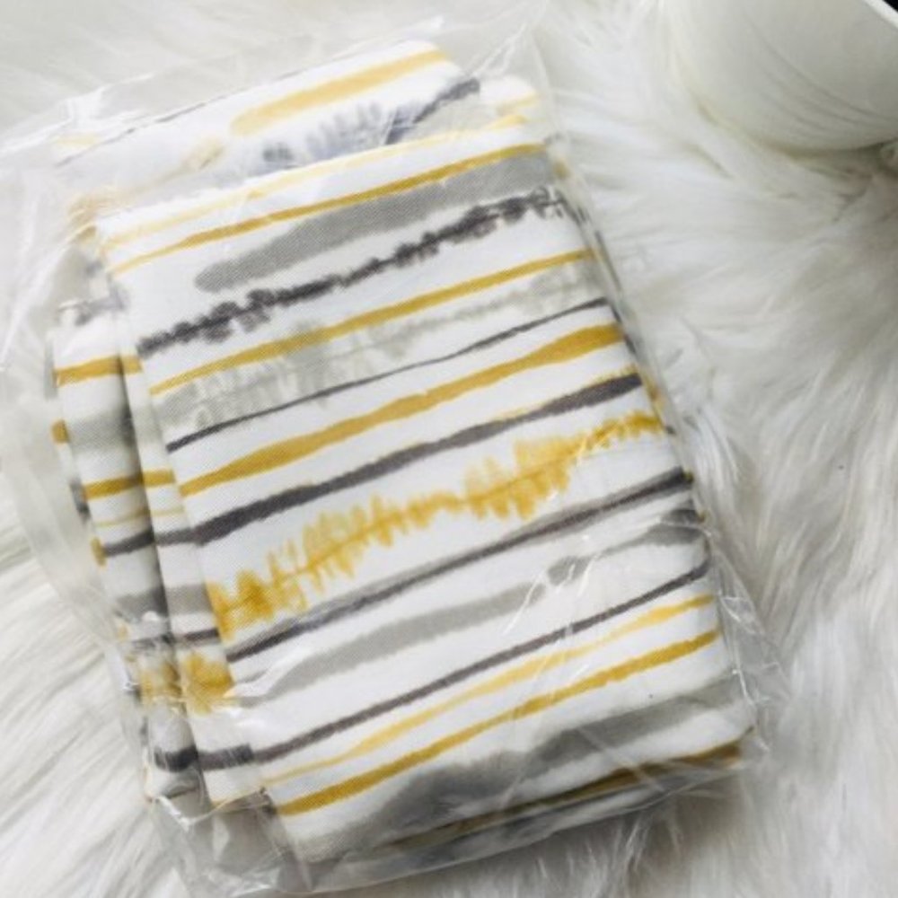 2 KIDWELL Standard Yellow Sham Pillow Covers